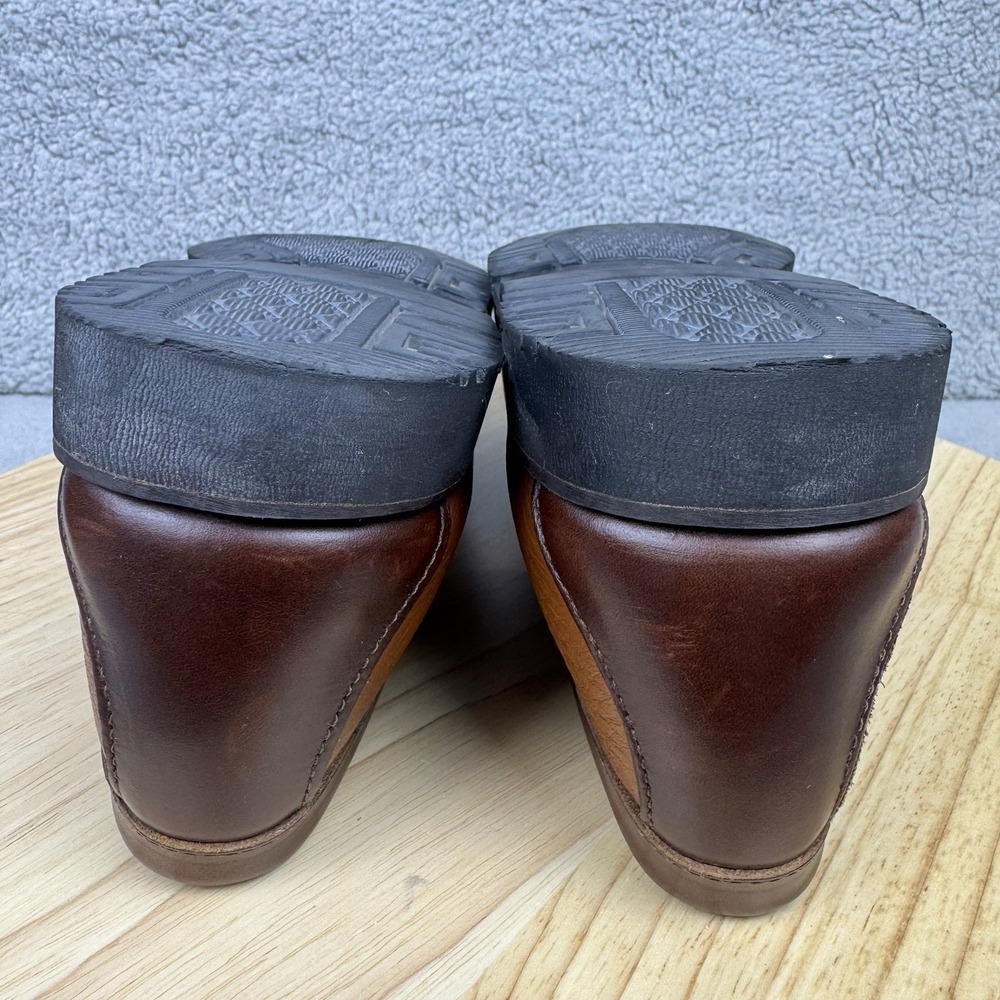 Allen‎ Edmonds Amherst 10 D Brown Pebbled Calf Kilt Loafer Shoes Preppy 42263 - Picture 8 of 12